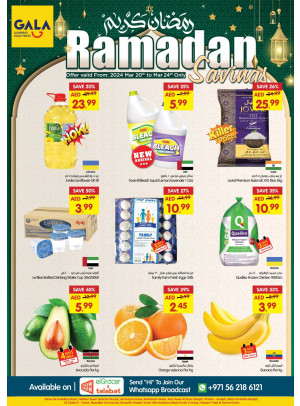 Ramadan Savings - Sharjah & Dubai