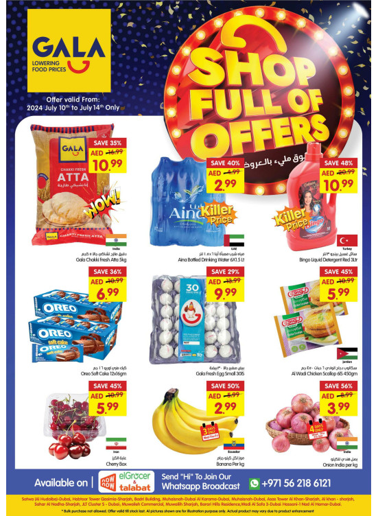 Shop Full Of Offers - Sharjah & Dubai
