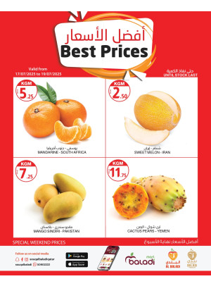 Weekend Best Prices