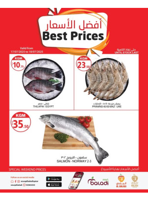 Weekend Best Prices on Fish