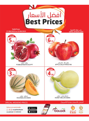 Weekend Best Prices