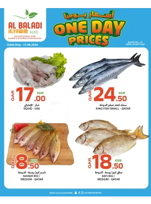 One Day Prices Deals on Fish