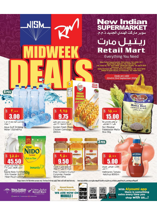 Midweek Deals