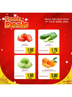 Weekend Fresh Deals