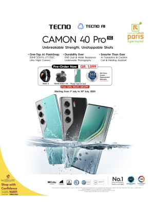 اطلب مسبقًا الآن - هاتف Camon 40 Pro 5G