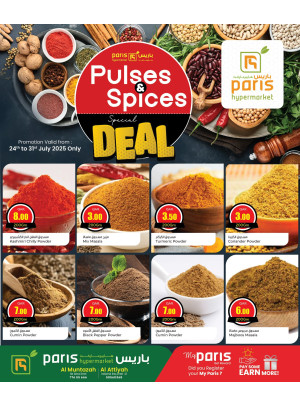 Pulses & Spices Deal - Al Muntazah & Al Attiyah