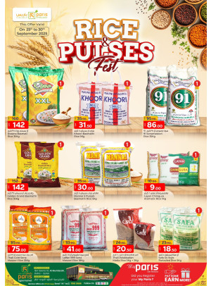 Rice & Pulses Fest - Al Muntazah