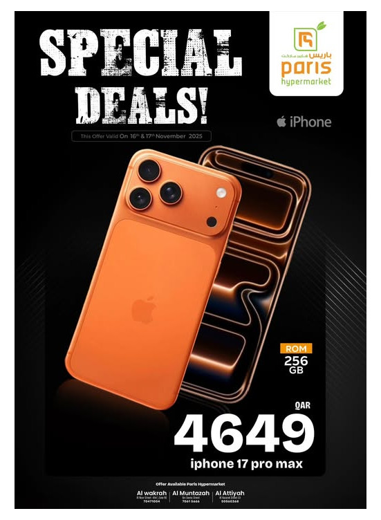 Special Deals
