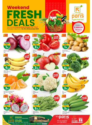 Weekend Fresh Deals - Muntazah