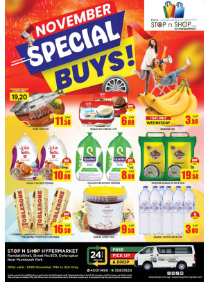 November Special Buys - Al Muntazah