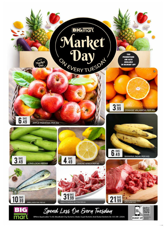 Tuesday Market Day - Abu Dhabi & Dubai