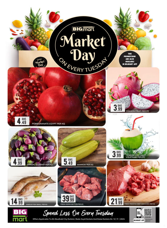 Tuesday Market Day - Abu Dhabi & Dubai