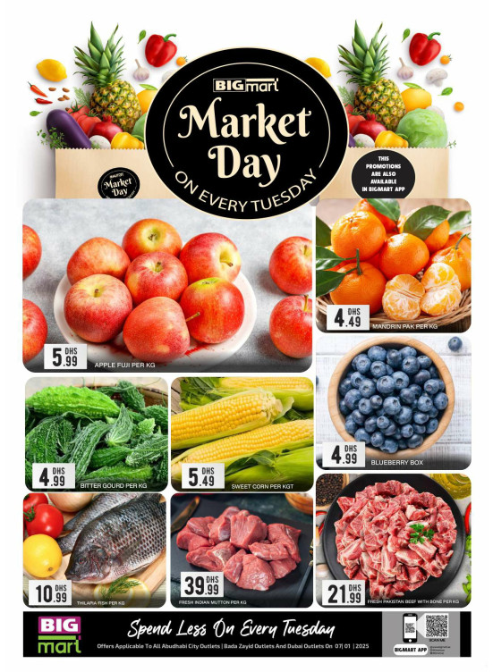Tuesday Market Day - Abu Dhabi & Dubai