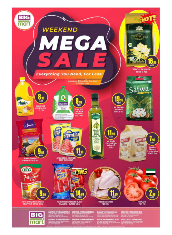Mega Sale - Abu Dhabi