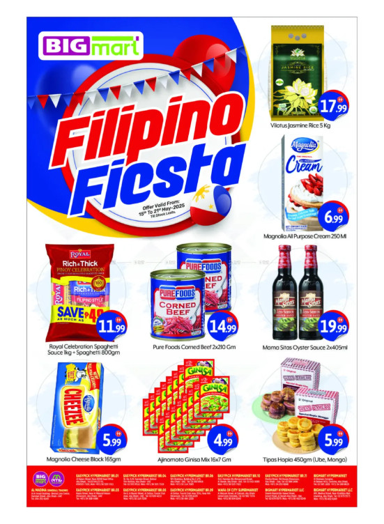 Filipino Fiesta Deals - Abu Dhabi