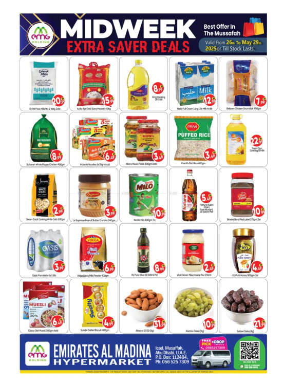 Midweek Extra Saver Deals - Emirates Madina ICAD, Abu Dhabi