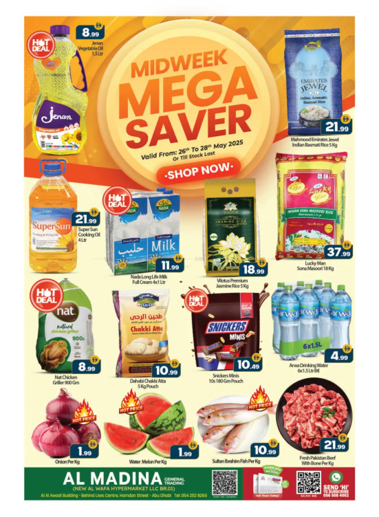 Midweek Mega Saver - New Al Wafa, Abu Dhabi