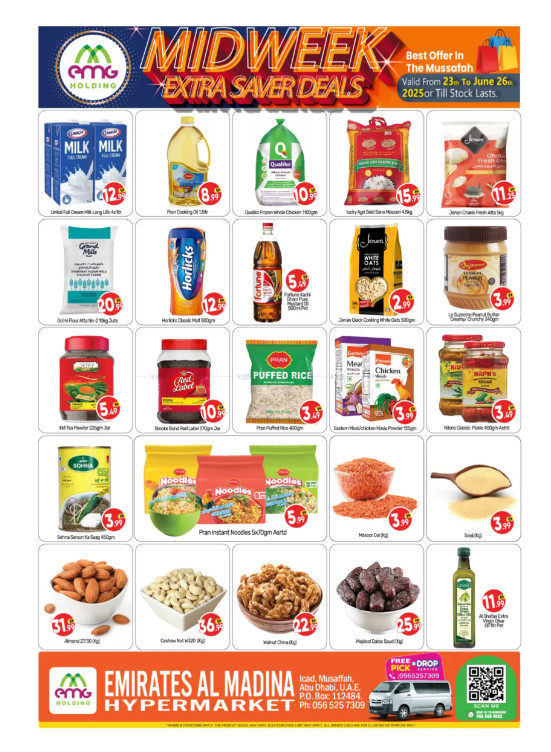 Midweek Extra Saver Deals - Emirates Madina ICAD, Abu Dhabi