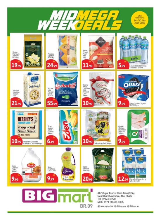 Midweek Special Deals - TCA BR-9