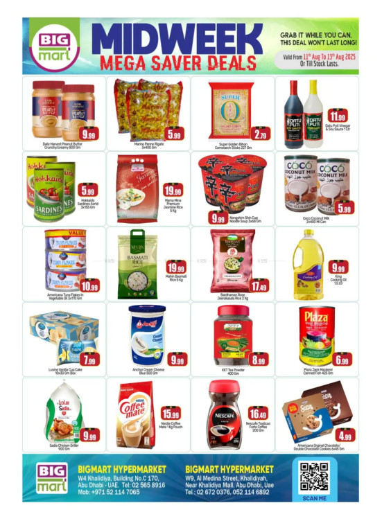 Midweek Mega Saver Deals - Khalidiya, Abu Dhabi