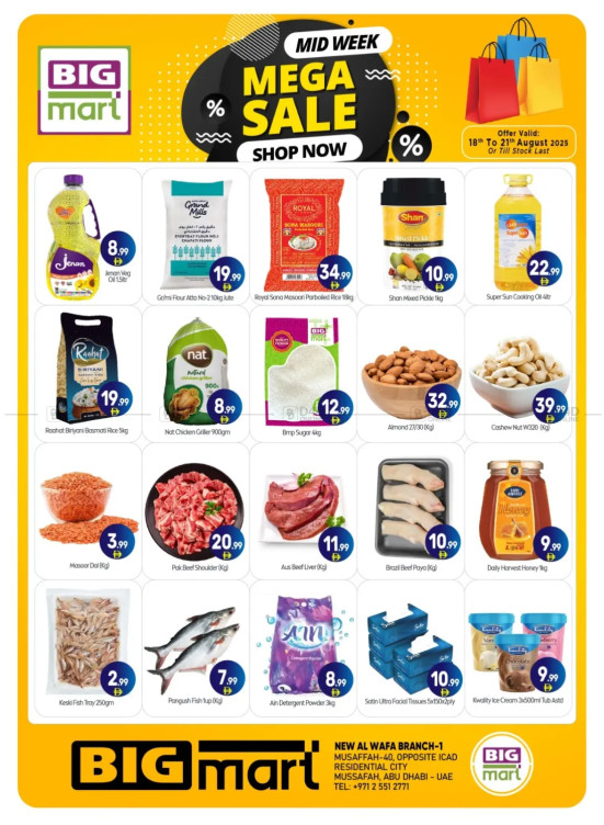 Midweek Mega Sale - Mussafah, Abu Dhabi
