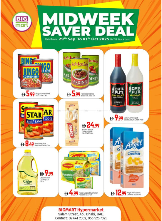 Midweek Saver Deals - Al Salam Street