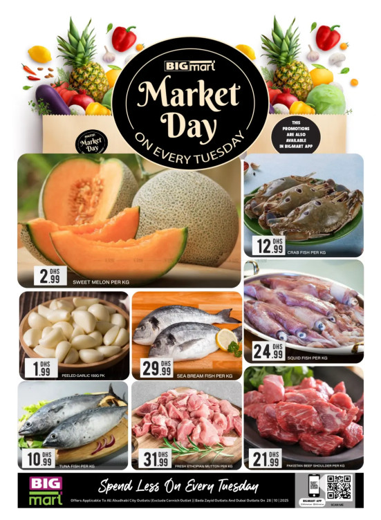 Tuesday Market Day - Abu Dhabi & Dubai