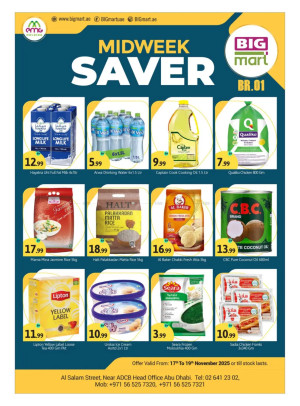Midweek Saver Deals - Al Salam Street