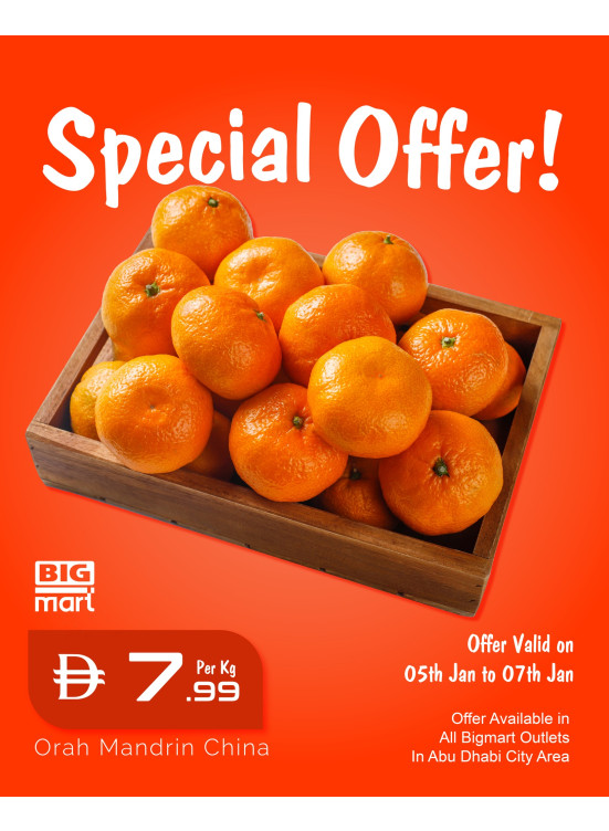 Orah Mandarin China Offers