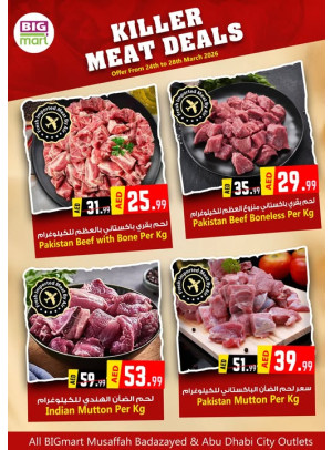 Killer Meat Deals - Abu Dhabi