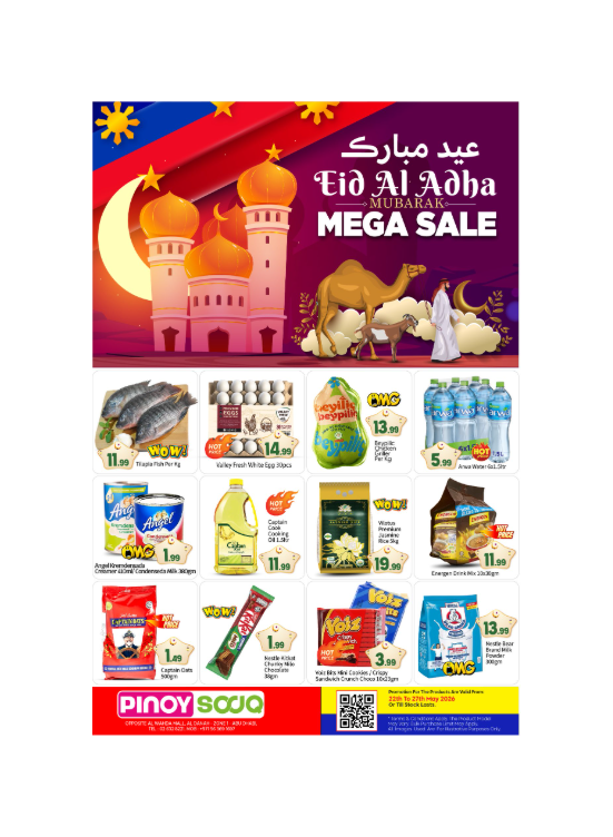 Eid Al-Adha Mubarak Sale - Pinoy Souq, Abu Dhabi