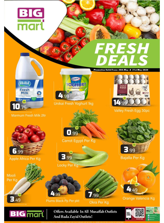 Fresh Deals - Badazayed & Musaffah, Abu Dhabi