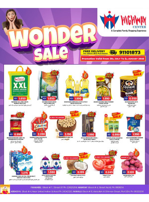 Wonder Sale