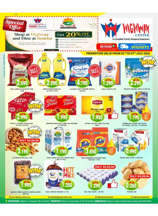SPECIAL OFFER