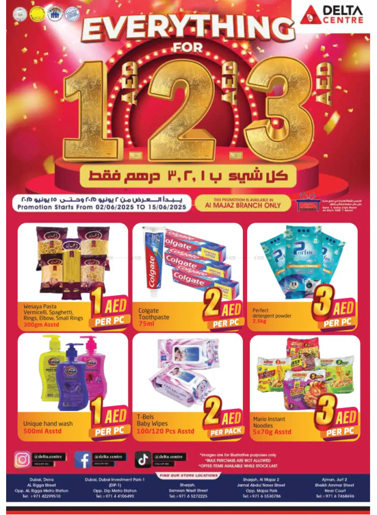 Everything At 1,2,3 AED