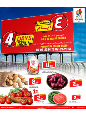 4 Days Deals - Nuaija