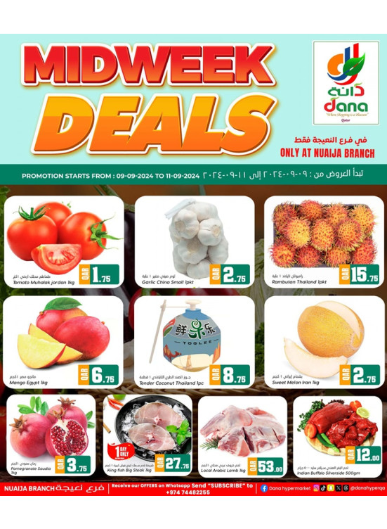 Midweek Deals - Nuaija
