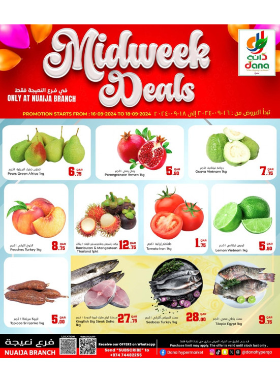 Midweek Deals - Nuaija