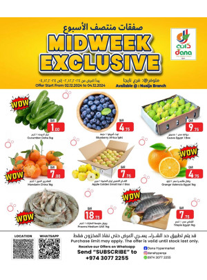 Midweek Deals - Nuaija