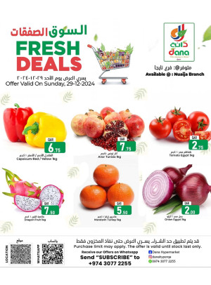 Fresh Deals - Nuaija