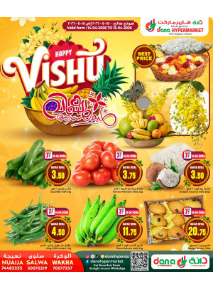 Happy Vishu Deals - Nuaija, Salwa & Wakra