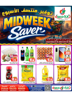 Midweek Saver Deals - Salwa, Al Wakra & Nuaija
