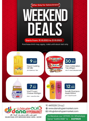 Weekend Deals - Salwa