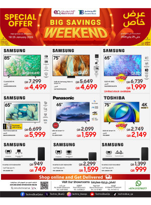 Big Saving Weekend