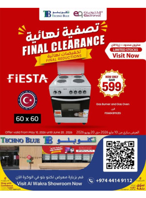 Final Clearance