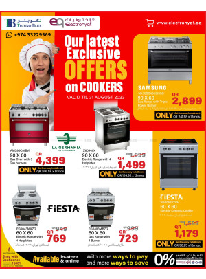 Exclusive Offers on Cookers