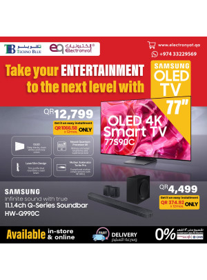 Special Offer on Samsung 77 inch S95C OLED 4K Smart TV