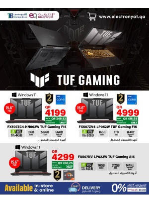Special Offer on ASUS Gaming Laptops