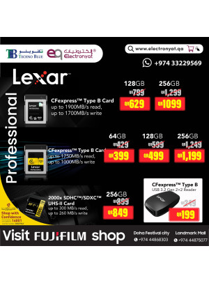 Special Offer on Lexar CF Cards