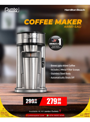 Hamilton Beach Coffee Machine